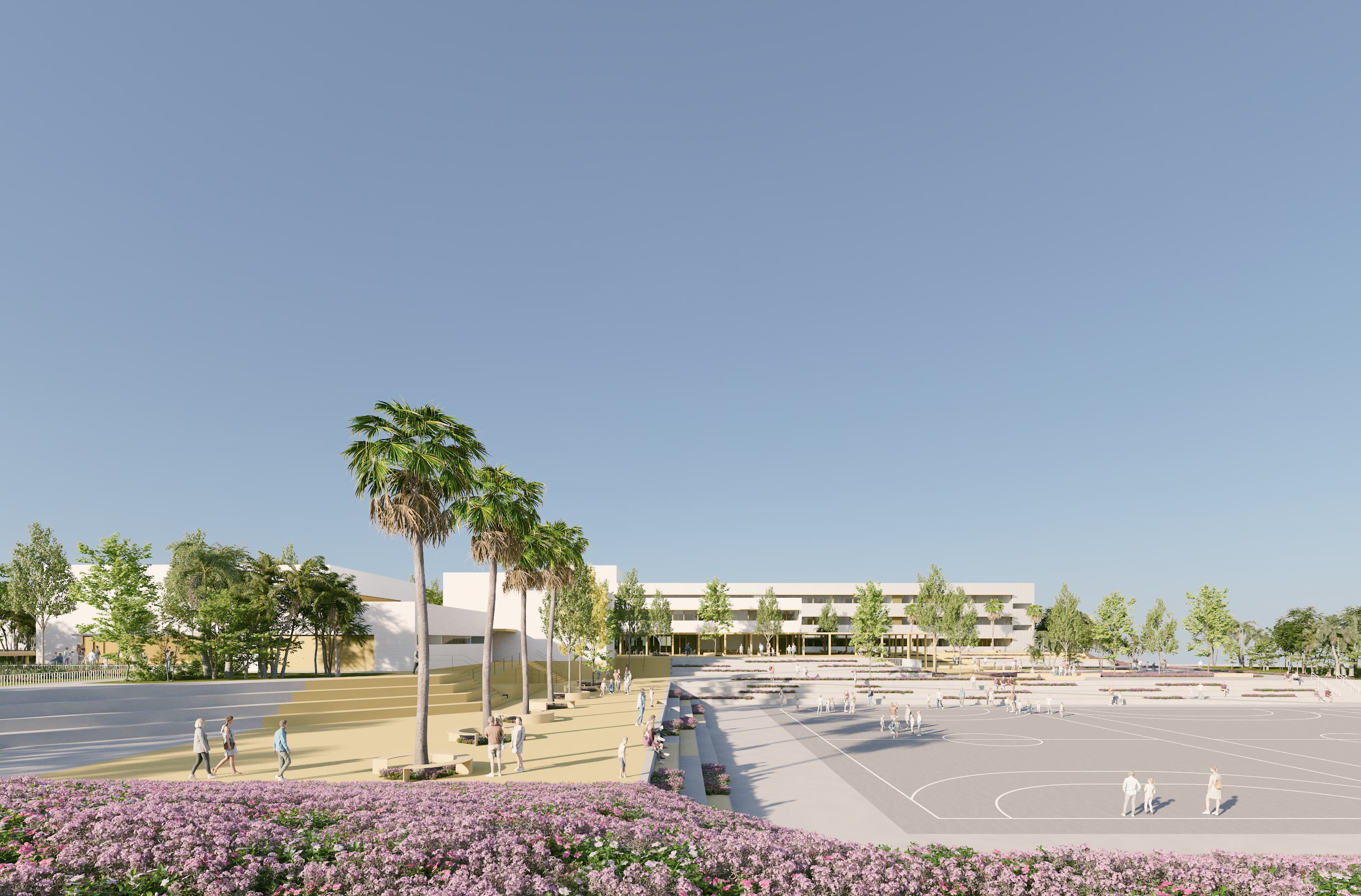 Vista del Patio Frontal