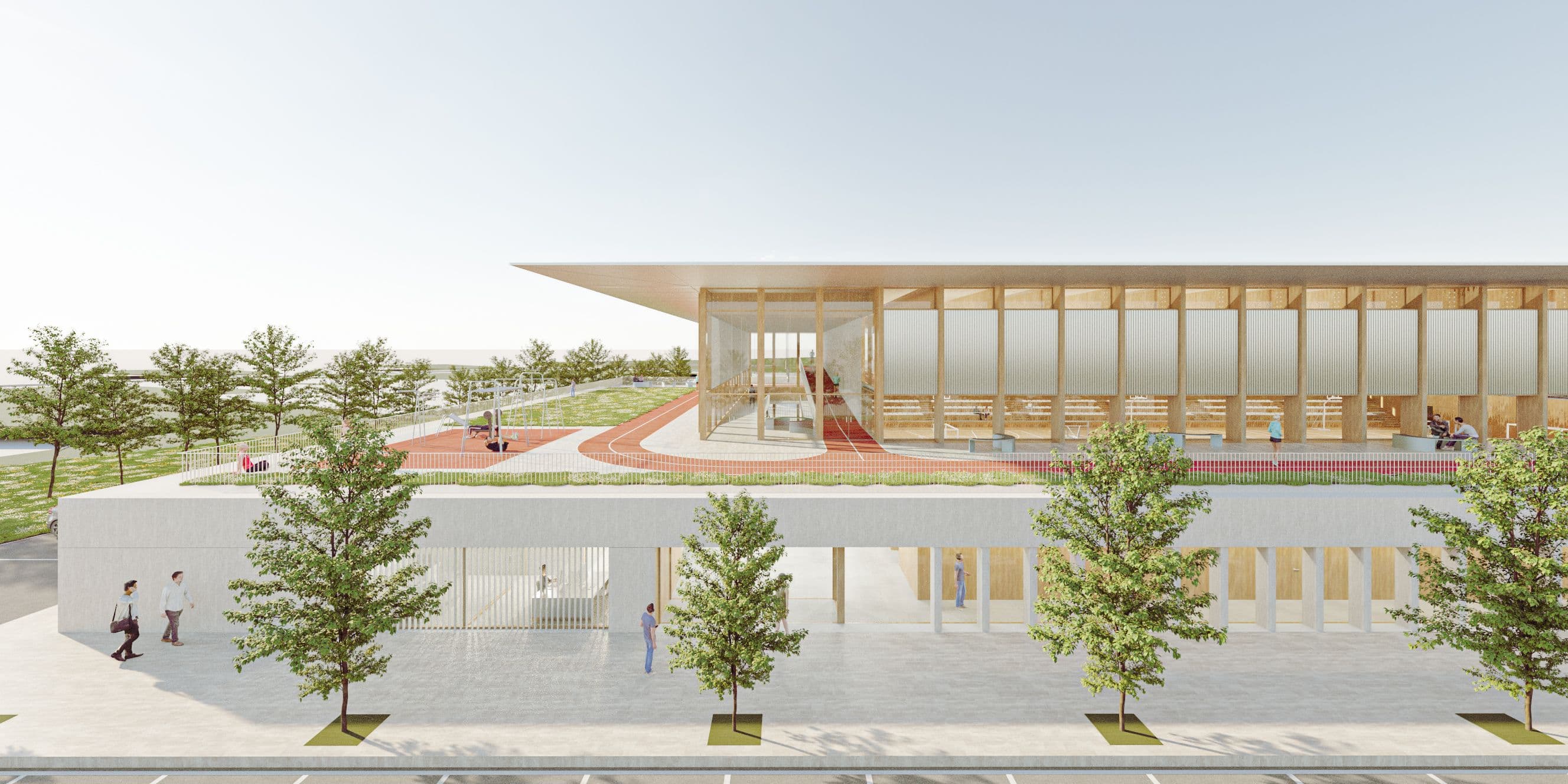 Pista exterior de entrenamiento
