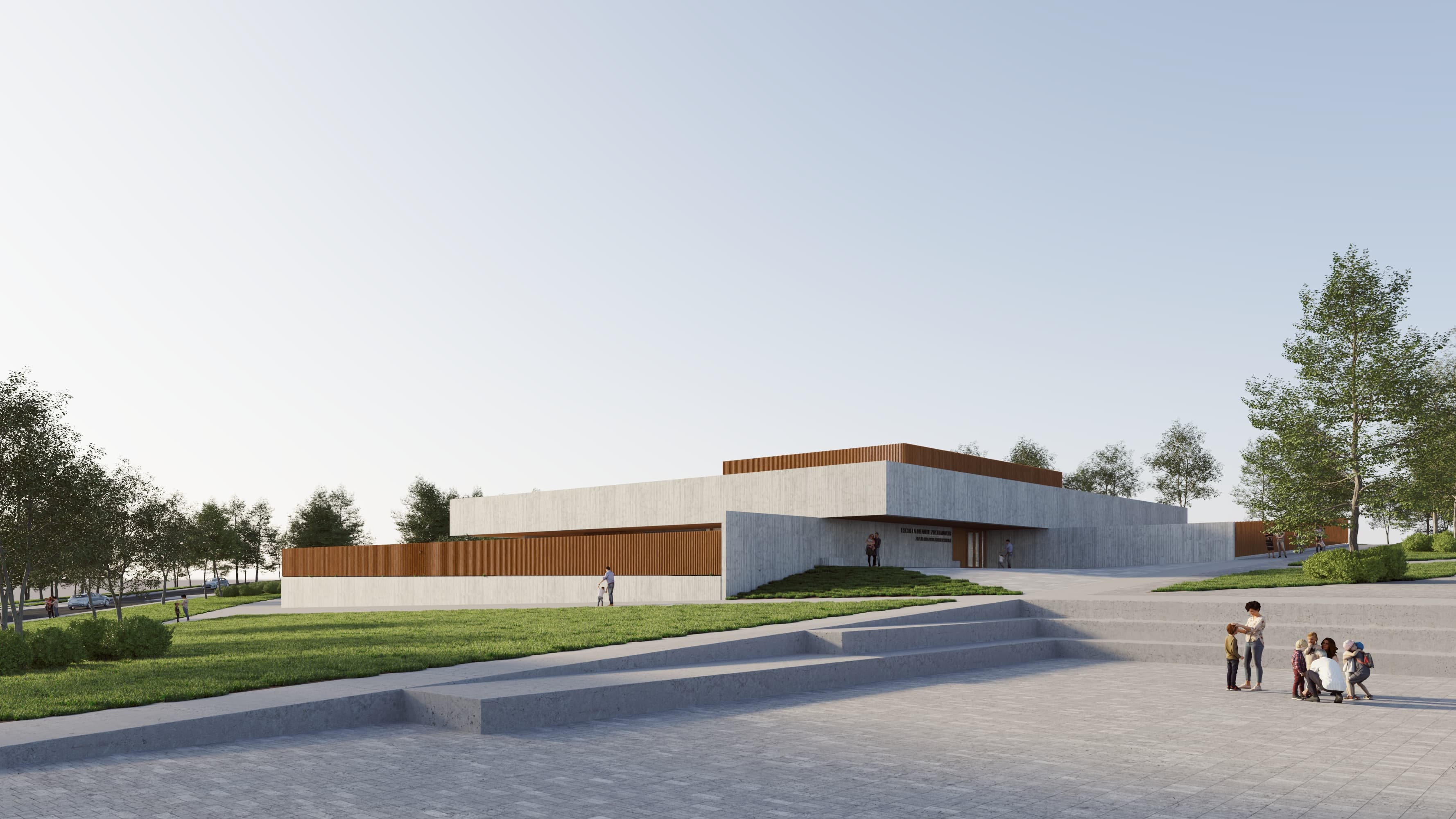 Vista Exterior Acceso