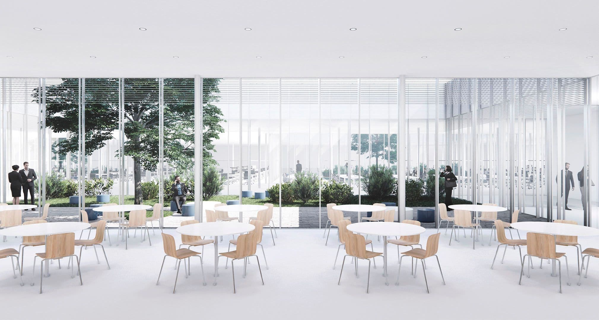 Interior Cafetería