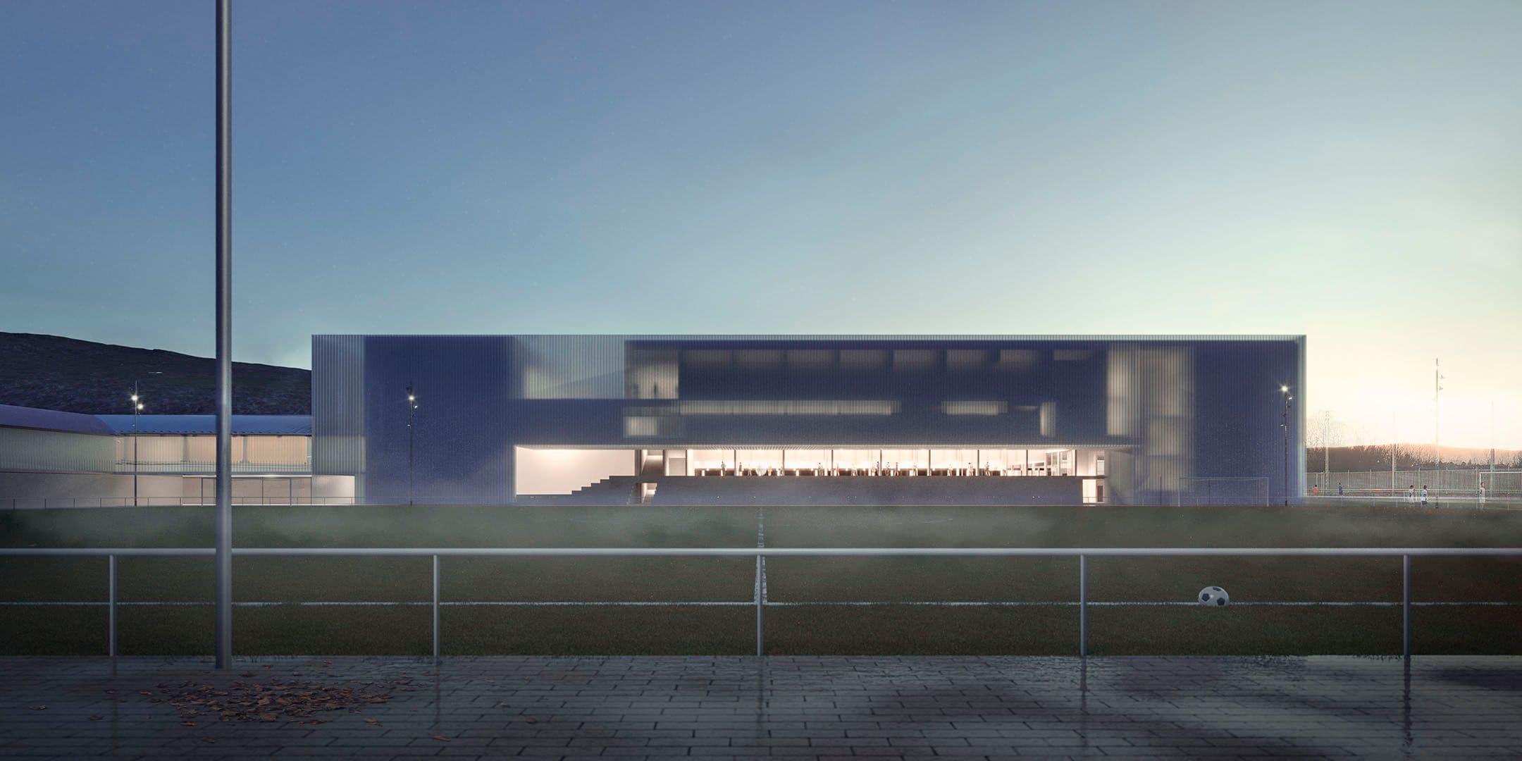Vista Frontal Exterior
