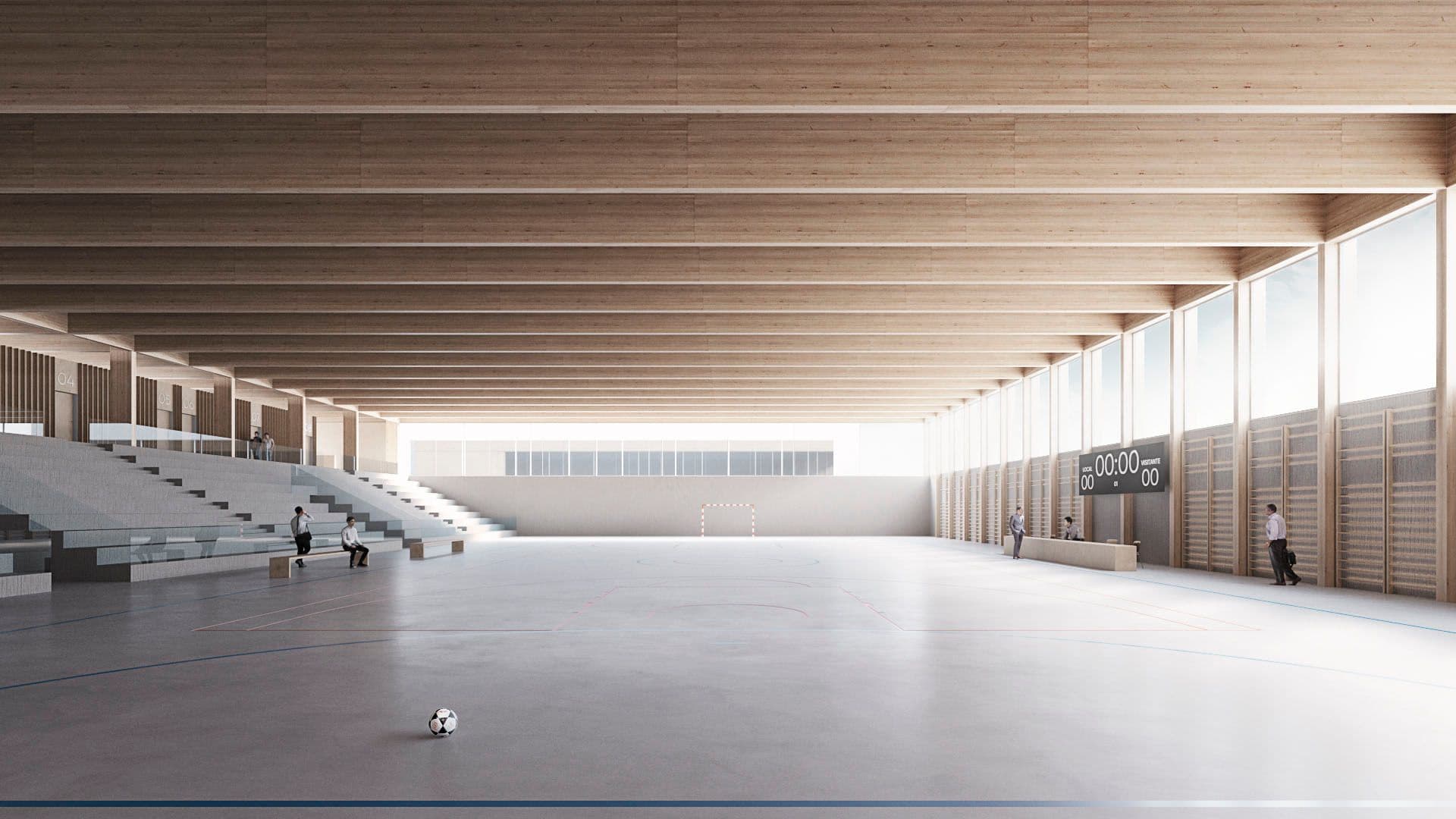 Interior Polideportivo